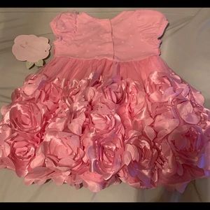 Baby pink dress size 3-6M